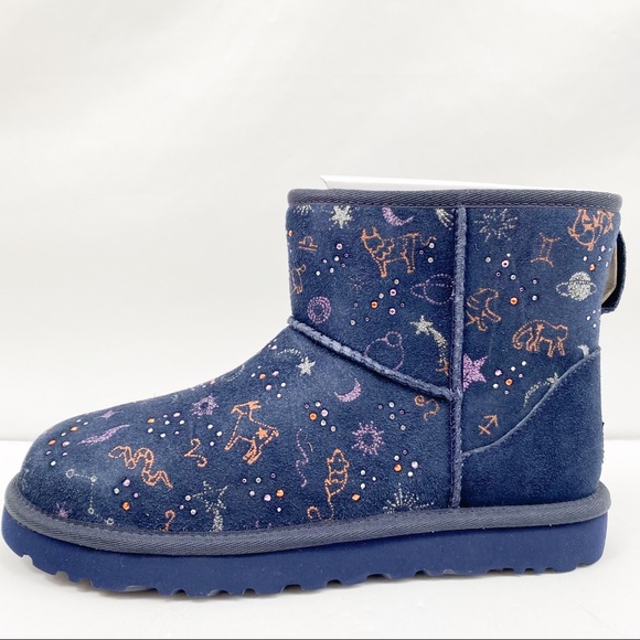 UGG Classic MINI Zodiac Boots Color Starry Night - Picture 2 of 16